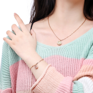 Kalung aromaterapi Diffuser, liontin liontin parfum wanita, perhiasan kalung liontin abu tulang baja tahan karat - Product Image 3