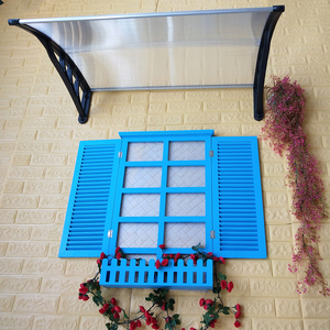 Tettoia Fai-da-Te in Policarbonato per Porta d'Ingresso, Finestra, Patio e Copertura per Veranda - Product Image 6