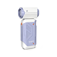 Mini ventilateur turbo portable Mecha Design, souffleur puissant rechargeable, dépoussiéreur électrique pour le nettoyage des voitures et des ordinateurs