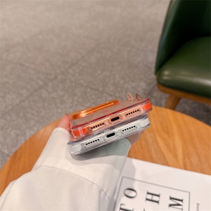 Funda Magnética Transparente para iPhone 17 Pro Max, Antigolpes, de TPU y PU, con Esquinas Reforzadas - Product Image 6