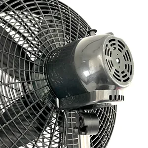 Ventilateur sur pied personnalisable à 5 pales, réglage <span class=keywords><strong>de</strong></span> la vitesse du vent sur trois niveaux, rotation à 70 degrés - Product Image 6
