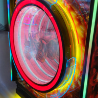 À la mode personnalisé LED enseigne au néon lettre lumineuse mille couches 3D magique miroir infini pour Application décorative