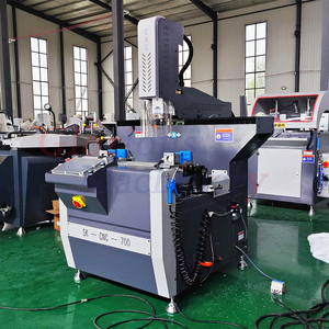 נתב עותק מפואר מכונות אלומיניום נתב יד מנעול קידוח כרסום חלון המכונה חלון מכונת ביצוע דלת מכונות ביצוע דלתות - Product Image 6