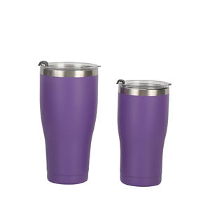 Mug isotherme à double paroi en acier inoxydable personnalisé avec logo, 20 oz, 30 oz, pour le <span class=keywords><strong>camping</strong></span>, les voyages, le café, la voiture, avec couvercle et paille - Product Image 6