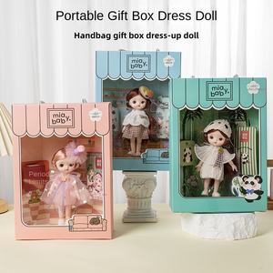 Tide Play Blind Box Frozen Girl Doll Set con casa para mascotas <span class=keywords><strong>Cochecito</strong></span> Curso de entrenamiento Juguete Caja de regalo Chica Exclusivo Sorteo al por mayor - Product Image 4