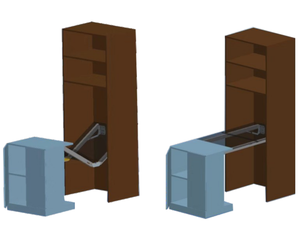 Bàn ăn gấp treo tường giá nhà máy, khuyến mãi nóng - Product Image 5