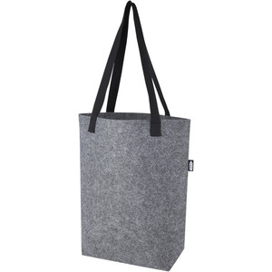 Borsa Tote da donna in feltro riciclato con certificazione 12L GRS con Base ampia - Product Image 1