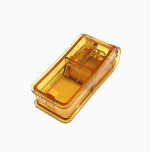 Coupe-pilules portable avec logo personnalisé et boîte de rangement, séparateur de comprimés monobloc, organisateur de médicaments, <span class=keywords><strong>cadeau</strong></span> promotionnel - Product Image 6