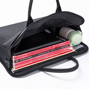 Multifunctional Oxford Cloth Folder Document Bag with Zipper Waterproof <b>Briefcase</b> Conference Bags for Office Business Laptop Bag - Product Image 2