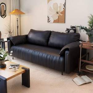 Nouveau canapé de style oreille d'éléphant en tissu vertical pour salon, petit appartement, chambre d'hôtes ou chambre à louer, deux ou trois places - Product Image 2