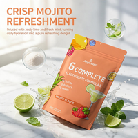Aeglewell 6 Elektrolit Bubuk Hidrasi Rasa Mojito 30 Porsi Tanpa Gula 0g Karbohidrat Mendukung Hidrasi Fungsi Otot
