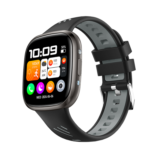 HT31 1.72" Smart Watch 2025 3ATM Heart Rate Blood Pressure Monitor Fitness Tracker with Flashlight Sleep Tracking for Men Women
