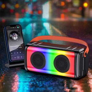Portable <b>Speaker</b> With <b>Led</b> Light <b>Bluetooth</b> Sd Usb Aux 3 Inch 10W Ksc 1002 - Product Image 6