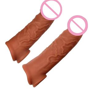 Funda <span class=keywords><strong>de</strong></span> Silicona Eléctrica con Retraso para Hombres - 9 Modos <span class=keywords><strong>de</strong></span> Vibración, Impermeable, Recargable, Juguete Sexual para Adultos, Uso Individual o en Pareja, Modelo LM-T856 - Product Image 5
