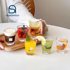 オリジナルのかわいいプリントショットグラスカスタムクリスマスギフト1.75オンス2オンス3オンス50mlソジュカップミニタンブラーショットグラス - Product Image 2