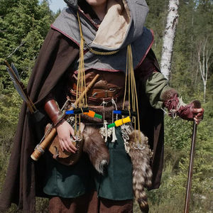 Lanière de survie en plein air en polyester imperméable durable, tressée à la main, multi-boucles pour les outils quotidiens, petits équipements - Product Image 4