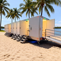 Toilettes portables à prix d'usine, sanitaires mobiles, remorque de salle de bain, toilettes portables pour événements, camping