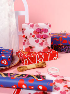 Papel de regalo de San Valentín de alta calidad, embalaje de papel de regalo de cumpleaños - Product Image 3