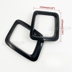 Parrilla Delantera para Coche, Rejilla de Parachoques, Parrilla de Carreras, Kit de Carrocería para Jeep Compass 2017-2020, Accesorios para Coche - Product Image 3