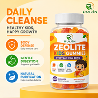 Complément alimentaire en gommes pour enfants à marque privée : Zéolite, Vitamines D3, B12, C, Chlorelle, Probiotiques, Prébiotiques, Soutien Digestif, Immunitaire et Détoxifiant