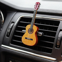 Diffuseur de parfum pour grille d'aération de voiture, style guitare, fait main, désodorisant pour voiture
