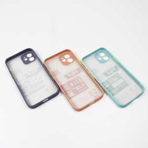 Accessoires de couverture de téléphone mat givré translucide pour <span class=keywords><strong>iPhone</strong></span> XS <span class=keywords><strong>XR</strong></span> 11 étui pour <span class=keywords><strong>iPhone</strong></span> 12 Pro Max étui de téléphone portable - Product Image 6