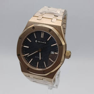 Montre mécanique automatique de luxe pour hommes de haute qualité NH35, boîtier en saphir lumineux, étanche - Product Image 6