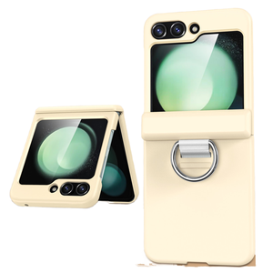 ฝาครอบพีซีป้องกันแสงบางกันน้ำพับเก็บได้สำหรับ <span class=keywords><strong>Galaxy</strong></span> <span class=keywords><strong>Zflip3</strong></span> 4 5-เคสโทรศัพท์มือถือที่เรียบง่ายและสง่างาม - Product Image 1