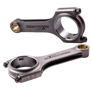 <span class=keywords><strong>MaXpeedingrods</strong></span> ก้านสูบเหล็กรูปตัว H,ก้านเชื่อมสลักเกลียว ARP สำหรับ Fiat 500ความยาวกลาง126มม. - Product Image 1