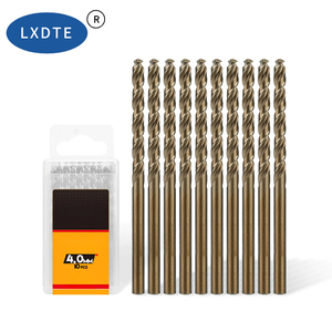LXD Lot de 10 forets HSS Cobalt M35 de 3,5 mm 135 °   Embout à pointe fendue pour perçage de précision du métal - Product Image 2