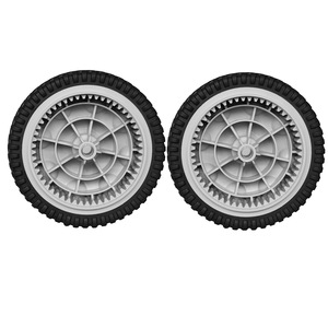 Lawn Mower <b>Wheels</b> 8 Inch Rear A13008-2 2 Pack For Lawnmower Parts <b>Replacement</b> - Product Image 1