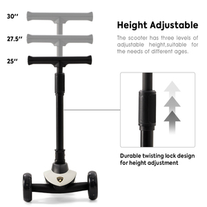สกู๊ตเตอร์ทรงตัว 3 ล้อ พับได้ ปลอดภัยสูง พร้อมที่นั่ง สำหรับเด็ก - Product Image 3