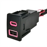 Prise de charge rapide USB Type-C PD 12V pour tableau de bord de voiture, Plug and Play pour Isuzu D-MAX MU-X Ruimai V-Cross