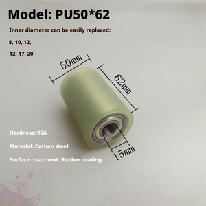 Rouleaux de guidage en polyuréthane PU résistant à l'abrasion pour machines de traitement du <span class=keywords><strong>verre</strong></span> - Product Image 5
