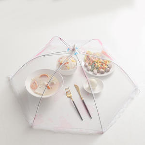 Tente <span class=keywords><strong>de</strong></span> protection <span class=keywords><strong>pour</strong></span> plats en maille respirante pliable, anti-mouches, réutilisable, légère, anti-adhésive, sans danger <span class=keywords><strong>pour</strong></span> <span class=keywords><strong>les</strong></span> aliments, couvre-table <span class=keywords><strong>de</strong></span> cuisine - Product Image 6