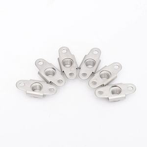 Écrous flottants autobloquants à deux pattes en acier inoxydable, pièces usinées CNC, service de fraisage personnalisé, usinage de précision 5 axes - Product Image 1