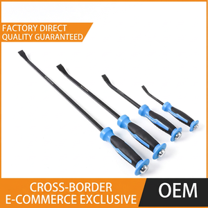 Pry <b>Bar</b> Chisel <b>End</b> Industrial Grade Wrecking Demolition Tool Anti Slip Grip - Product Image 4