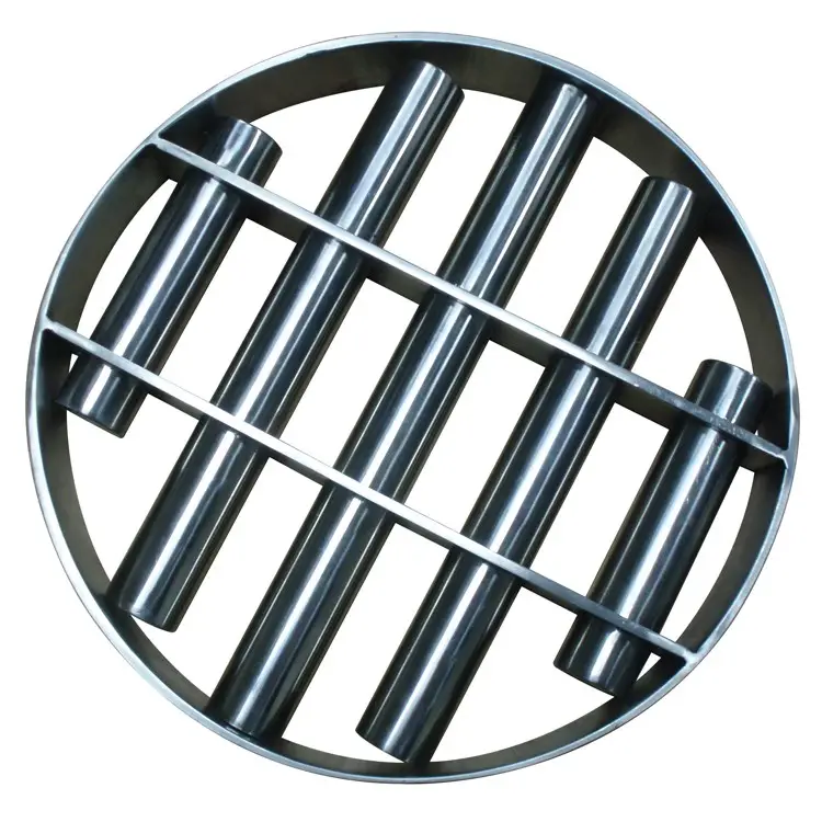 12000 gauss riscaldamento tramoggia magnete in acciaio inox commestibile 200mm rotondo filtro magnetico griglia