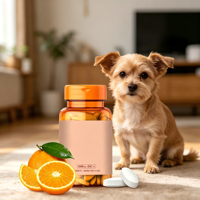 Comprimés de bonbons compressés à la vitamine C 000mg, complément nutritionnel pour soutenir l'immunité de tous les animaux de compagnie