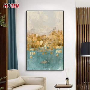 100% pura pittura a olio astratta dipinta a mano scelta della decorazione della famiglia per la vita e la sala da pranzo murale della parete della tela di Base - Product Image 2