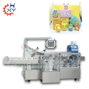 Y-pack High Quality Auto Hot Glue Sealing Package Horizontal Work Toys Cartoning Machine Supplier