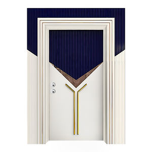 Porte d'entrée moderne en acier avec ouverture manuelle Surface finie pour usage extérieur et conseils nutritionnels relatifs - Product Image 4