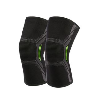 Rodillera de compresión unisex de neopreno de alta elasticidad con logo personalizado y protector de palma, soporte de rodilla personalizable único - Product Image 1