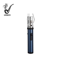 Allumeur Portable Flamme Rouge Pistolet Gonflable Torche Logo Personnalisé Coupe-Vent Direct Utilisation En Plein Air Allume-cigare pour Cigares