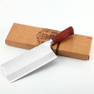 Mango de madera rojo duradero, hoja de acero inoxidable, <span class=keywords><strong>cuchillo</strong></span> de carnicero chino <span class=keywords><strong>para</strong></span> cortar huesos de <span class=keywords><strong>pollo</strong></span> - Product Image 6