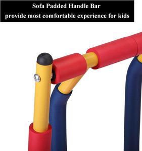 Mini-balançoire pour enfants, appareil d'exercice Air Walker, en acier inoxydable, capacité 50 kg, équipement de fitness sportif d'extérieur, vente en gros à prix abordable - Product Image 3