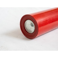 Rouleau de convoyeur CEMA, diamètre 60 mm, épaisseur de coque 5 mm, ensemble de courroies profilées, angle de 35 degrés, résistant au feu, antistatique, énergétique