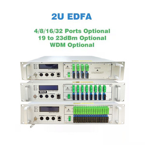 16dbm 23 Dbm De 4 Puert 1550nm 4 Puerto 4 Port WDM <strong>Catv</strong> Optical <strong>Amplifier</strong> EDFA - Product Image 4