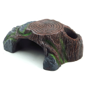 Decorazione Casa in Stile Art Deco, Accessori per Terrario, Nascondiglio in Resina per Tartarughe, Decorazione Habitat per Gechi e Lucertole Leopardine - Product Image 5