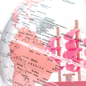 Wellfun artículo decoración regalo mundo Tierra creativo ornamento regalos <span class=keywords><strong>Luna</strong></span> blanca luz novedad regalos globo tierra globo decoración globo - Product Image 3